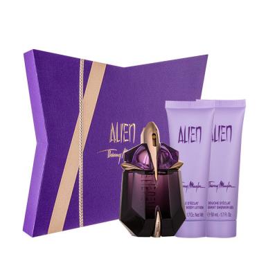 Mugler Alien Dárková kazeta parfémovaná voda 30 ml + sprchový gel 50 ml + tělové mléko 50 ml Plnitelný