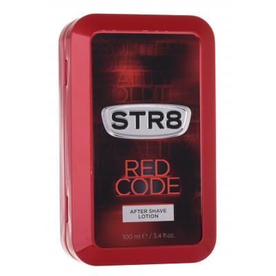 STR8 Red Code Voda po holení pro muže 100 ml poškozená krabička