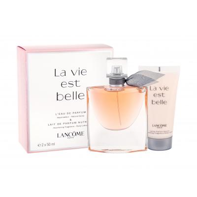 Lancôme La Vie Est Belle Dárková kazeta parfémovaná voda 50 ml + tělové mléko 50 ml poškozená krabička