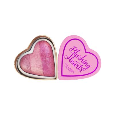 Makeup Revolution London I Heart Makeup Blushing Hearts Tvářenka pro ženy 10 g Odstín Bursting With Love