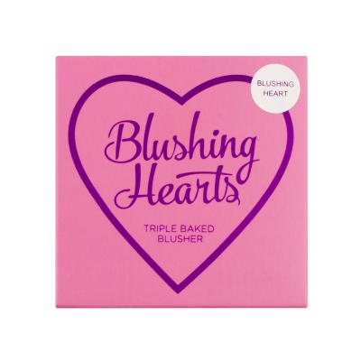 Makeup Revolution London I Heart Makeup Blushing Hearts Tvářenka pro ženy 10 g Odstín Bursting With Love