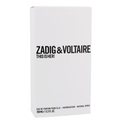 Zadig &amp; Voltaire This is Her! Parfémovaná voda pro ženy 100 ml poškozená krabička