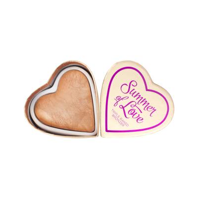 Makeup Revolution London I Heart Makeup Summer Of Love Bronzer pro ženy 10 g Odstín Hot Summer Of Love