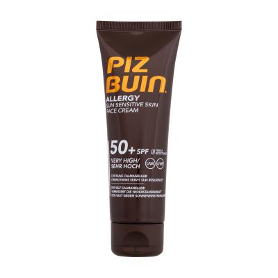 PIZ BUIN Allergy Sun Sensitive Skin Face Cream SPF50+ Opalovací přípravek na obličej 50 ml