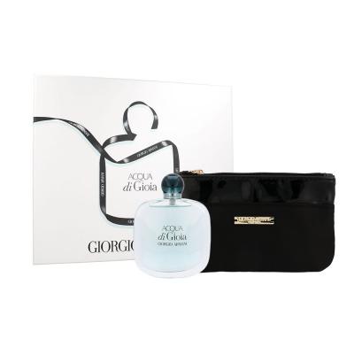 Giorgio Armani Acqua di Gioia Dárková kazeta parfémovaná voda 100 ml + kosmetická taška