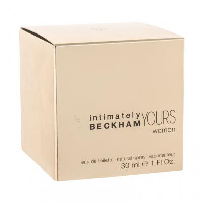 David Beckham Intimately Yours Toaletní voda pro ženy 30 ml poškozená krabička