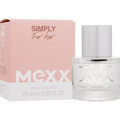 Mexx Simply Toaletní voda pro ženy 20 ml