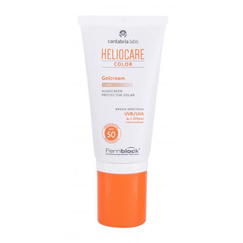 Heliocare Color Gelcream SPF50 50 ml tónovací ochranný gel krém pro ženy Light