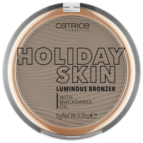 Catrice Holiday Skin Luminous Bronzer 8 g voděodolný bronzující pudr pro ženy 020 Off To The Island
