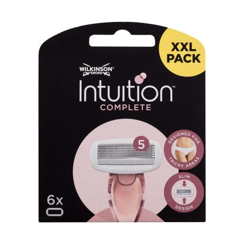 Wilkinson Sword Intuition Complete náhradní hlavice na holicí strojek pro ženy náhradní břit 6 ks