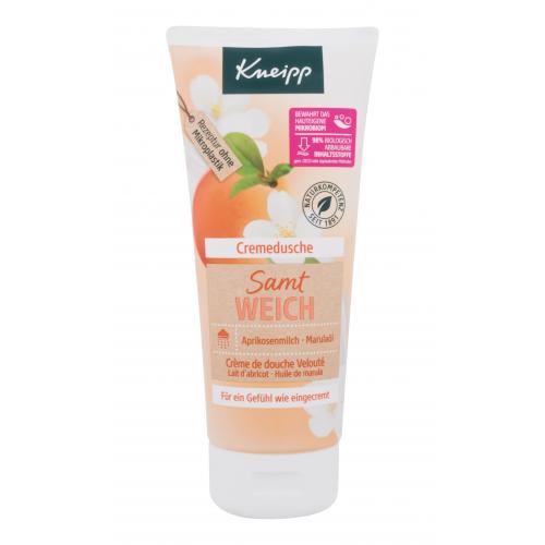 Kneipp As Soft As Velvet Body Wash Apricot & Marula 200 ml hydratační sprchový gel s vůní meruňkového mléka pro ženy