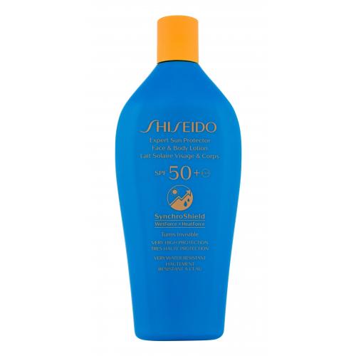 Shiseido Expert Sun Face & Body Lotion SPF50+ 300 ml opalovací mléko na tělo i obličej pro ženy