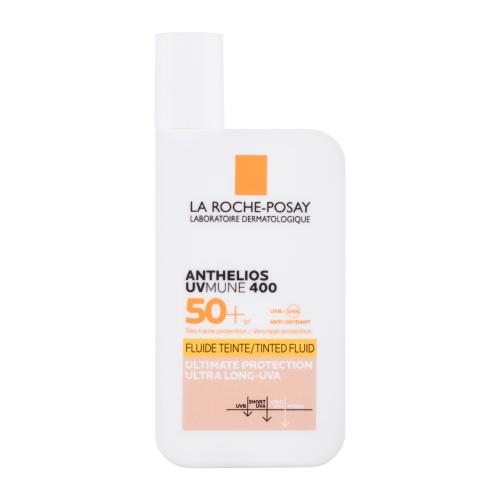 La Roche-Posay Anthelios UVMUNE 400 Tinted Fluid SPF50+ 50 ml voděodolný tónovací fluid na opalování pro citlivou pleť pro ženy