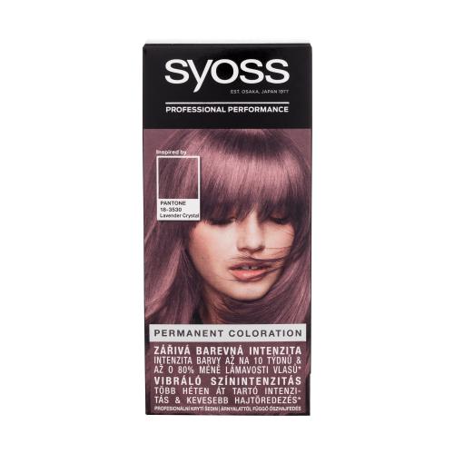 Syoss Permanent Coloration 50 ml permanentní barva na vlasy pro ženy 8-23 Lavender Crystal