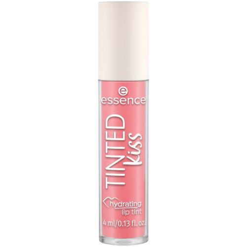 Essence Tinted Kiss 4 ml hydratační barva na rty s přirozeným efektem pro ženy 01 Pink & Fabulous