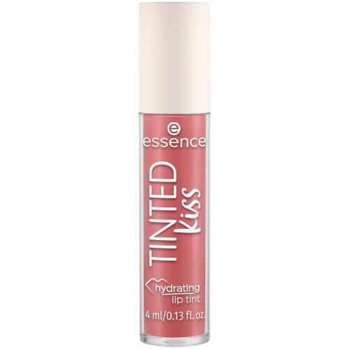 Essence Tinted Kiss 4 ml hydratační barva na rty s přirozeným efektem pro ženy 03 Coral Colada