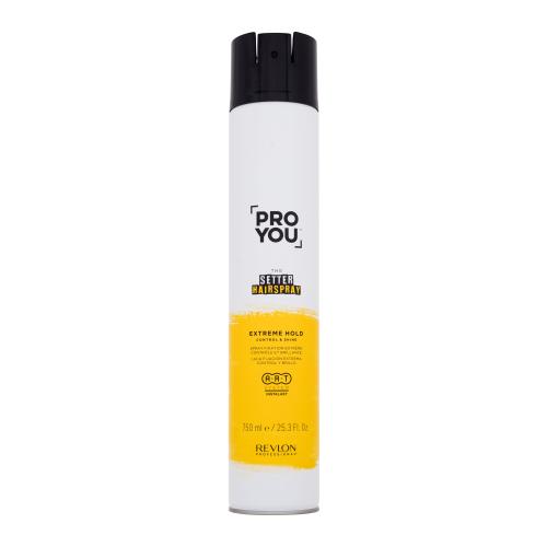 Revlon Professional ProYou The Setter Hairspray Extreme Hold 750 ml lak na vlasy s extra silnou fixací pro ženy