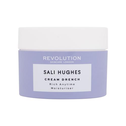 Revolution Skincare Sali Hughes Cream Drench Rich Anytime Moisturiser 50 ml hydratační pleťový krém pro ženy
