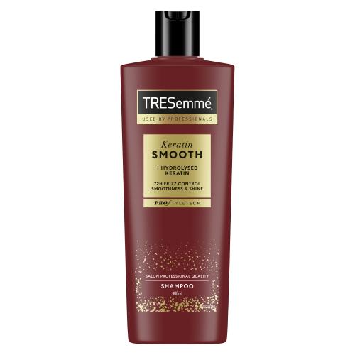 TRESemmé Keratin Smooth Shampoo 400 ml šampon pro hladké a lesklé vlasy pro ženy