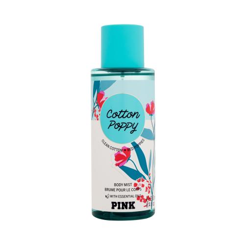Victoria´s Secret Pink Cotton Poppy 250 ml tělový sprej pro ženy