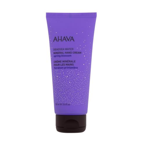 AHAVA Deadsea Water Mineral Hand Cream Spring Blossom 100 ml krém na ruce s minerály z mrtvého moře a vůní jarních květů pro ženy