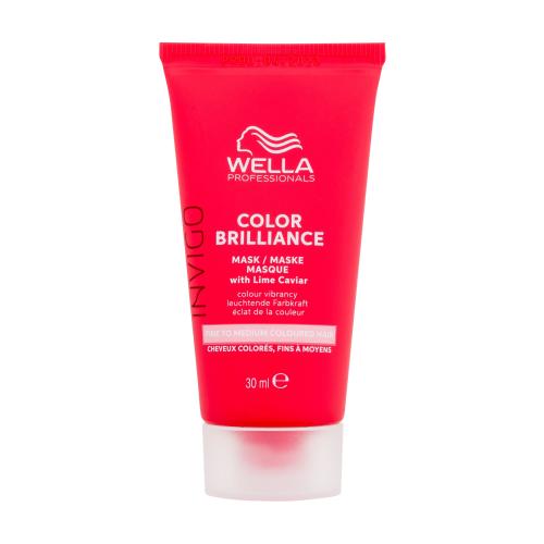 Wella Professionals Invigo Color Brilliance 30 ml maska na barvené jemné a normální vlasy pro ženy