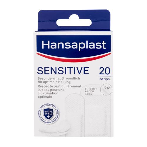 Hansaplast Sensitive Plaster hypoalergenní náplasti pro citlivou pokožku unisex 20 ks náplastí