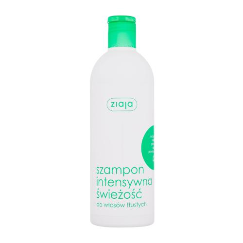 Ziaja Intensive Freshness 400 ml intenzivně osvěžující šampon pro mastné vlasy s lupy pro ženy