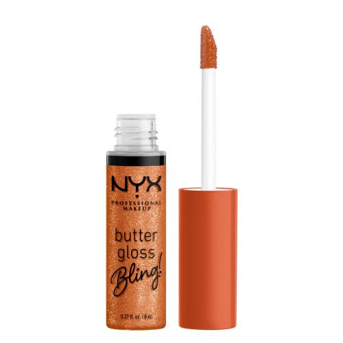 NYX Professional Makeup Butter Gloss Bling 8 ml lesk na rty pro ženy 03 Pricey