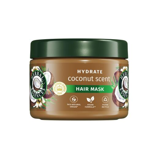 Herbal Essences Hydrate Coconut Hair Mask 300 ml hydratační a vyživující maska na vlasy pro ženy