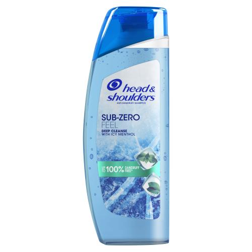 Head & Shoulders Sub-Zero Deep Cleanse 300 ml chladivý šampon proti lupům a svědění unisex