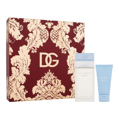 Dolce&Gabbana Light Blue dárková kazeta pro ženy toaletní voda 100 ml + tělový krém 50 ml