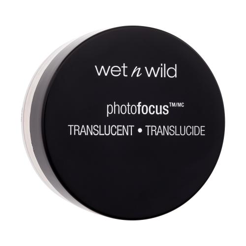 Wet n Wild Photo Focus Loose Setting Powder 20 g transparentní sypký pudr pro ženy Translucent
