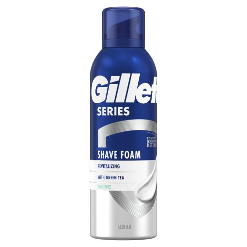 Gillette Series Revitalizing Shave Foam 200 ml pěna na holení pro citlivou pleť pro muže