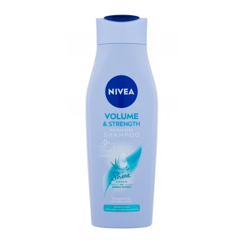 Nivea Volume Strength 400 ml šampon pro jemné a zplihlé vlasy pro ženy