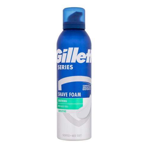 Gillette Series Sensitive 250 ml pěna na holení pro citlivou pleť pro muže