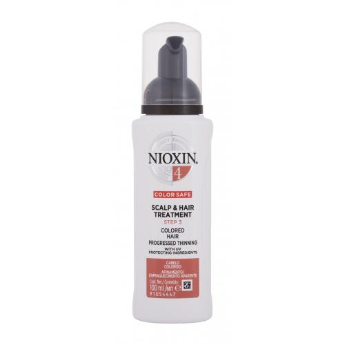 Nioxin System 4 Color Safe Scalp & Hair Treatment 100 ml bezoplachová péče pro barvené a řídnoucí vlasy pro ženy