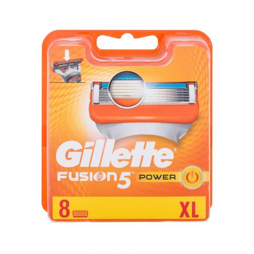 Gillette Fusion5 Power náhradní břit pro muže náhradní břit 8 ks