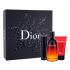 Dior Fahrenheit Dárková kazeta toaletní voda 100 ml + sprchový gel 50 ml + toaletní voda naplnitelná 10 ml poškozená krabička