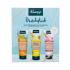 Kneipp Enjoy Life Gift Set Dárková kazeta sprchový gel Enjoy Life 75 ml + sprchový gel Feel Happy and Free 75 ml + sprchový gel Soft Skin 75 ml