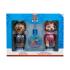 Nickelodeon Paw Patrol Skye & Chase Dárková kazeta toaletní voda 50 ml + sprchový gel Chase 400 ml + sprchový gel Skye 400 ml