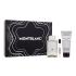 Montblanc Explorer Platinum Dárková kazeta parfémovaná voda 100 ml + sprchový gel 100 ml + parfémovaná voda 7,5 ml