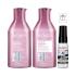 Set Šampon Redken Volume Injection + Kondicionér Redken Volume Injection + Pro lesk vlasů Redken One United All-in-one