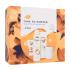 Dove Time To Pamper Treats Collection Gift Set Dárková kazeta tělové mléko Body Love Restoring Care 250 ml + krém na ruce Body Love Restoring Care 75 ml + antiperspirant Advanced Care Coconut & Jasmine Flower Scent 150 ml + cestovní hrnek