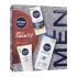 Nivea Men Sensitive Keep It Calm Dárková kazeta denní pleťový krém Men Sensitive Face Cream SPF15 75 ml + čisticí gel Men Sensitive Face Wash 100 ml + sprchový gel Men Sensitive Soothing Bamboo Extract Shower Gel 250 ml