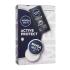 Nivea Men Active Protect Dárková kazeta krém na obličej, tělo a ruce Men Creme 75 ml + sprchový gel Men Active Clean 250 ml