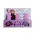 Lip Smacker Disney Frozen Nail Polish Set Dárková kazeta lak na nehty 3 x 4 ml + samolepky na nehty