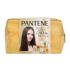 Pantene PRO-V Your Golden Me Time Kit Dárková kazeta šampon Intensive Repair 250 ml + kondicionér Intensive Repair 160 ml + olej na vlasy Keratin Protect Oil 100 ml + intenzivní péče na vlasy Serum Shots Intensive Repair 3x15 ml + kosmetická taštička