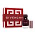 Givenchy L'Interdit Rouge SET2 Dárková kazeta parfémovaná voda 50 ml + rtěnka Le Rouge Deep Velvet 3,4 g 37 Rouge Grainé