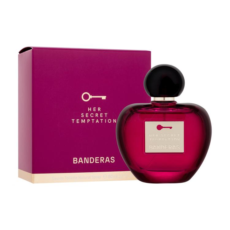 Banderas Her Secret Temptation Toaletní voda pro ženy 80 ml